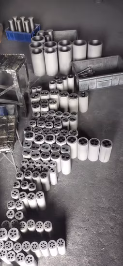 Graphitform zum Gießen von Messingstangen/-rohren